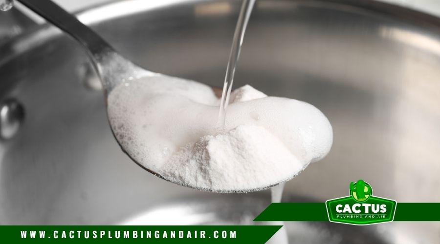 baking soda and vinegar p-trap cleaner