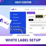 White Label Setup