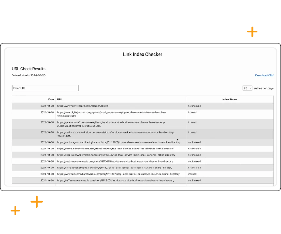 Link Index Checker (2)